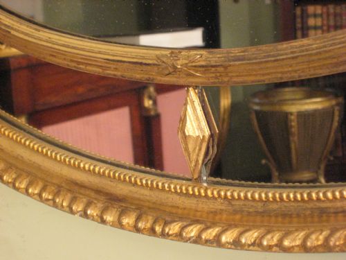 EDWARDIAN GILT MARGINAL MIRROR - ADDITIONAL PHOTO 6