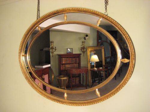 EDWARDIAN GILT MARGINAL MIRROR - ADDITIONAL PHOTO 7