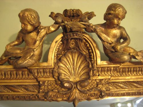 19TH CENTURY GILT PIER MIRROR - ADDITIONAL PHOTO 2