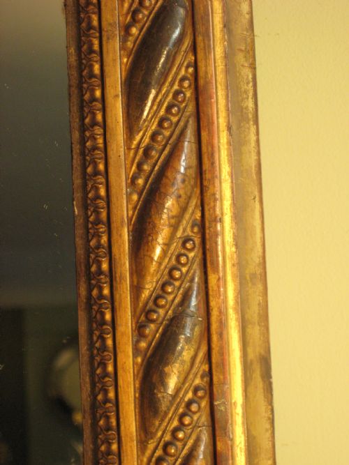 19TH CENTURY GILT PIER MIRROR - ADDITIONAL PHOTO 8