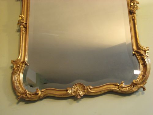 FRENCH GILT WALL MIRROR - ADDITIONAL PHOTO 12