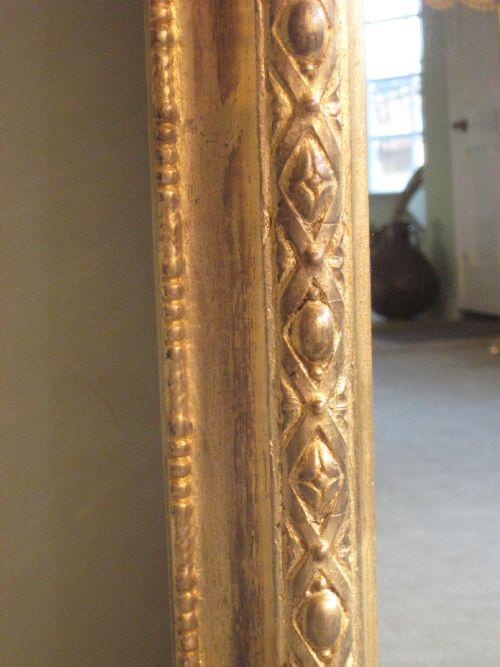 19TH CENTURY GILT ARCH TOP OVERMANTLE - ADDITIONAL PHOTO 7