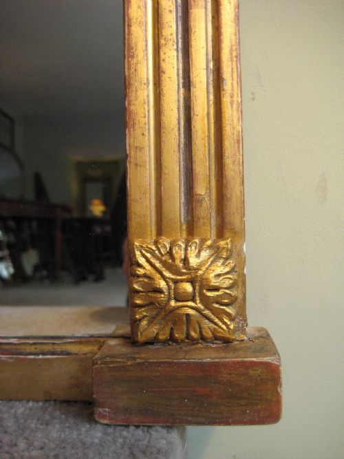 GILT ADAMS STYLE OVERMANTLE - ADDITIONAL PHOTO 3