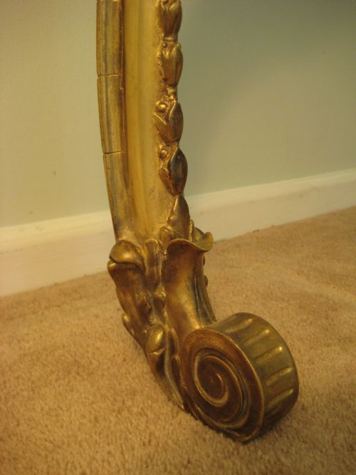 ENGLISH GILT CONSOLE TABLE - ADDITIONAL PHOTO 12
