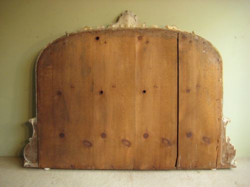 VICTORIAN GILT ARCH TOP OVERMANTLE - ADDITIONAL PHOTO 12