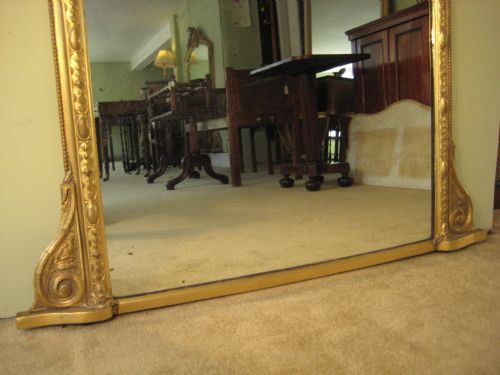 19TH CENTURY ENGLISH GILT 'CHERUB' OVERMANTLE - ADDITIONAL PHOTO 10