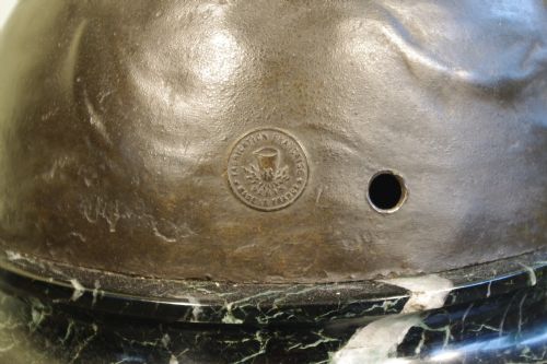 FRENCH BRONZE PATINATED SPELTER SCULPTURE LAMP - ADDITIONAL PHOTO 12