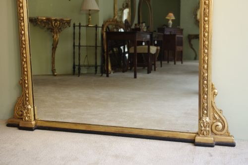 ENGLISH GILT OVERMANTLE - ADDITIONAL PHOTO 2