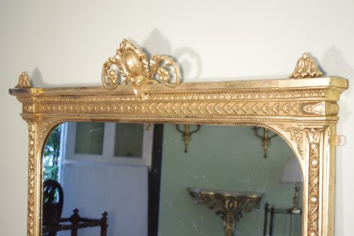 ENGLISH GILT OVERMANTLE - ADDITIONAL PHOTO 3
