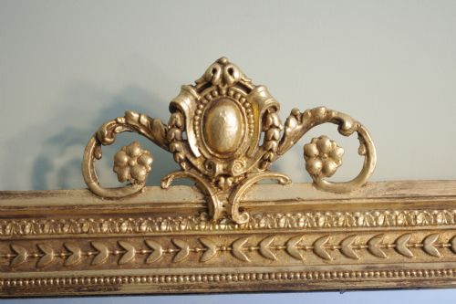 ENGLISH GILT OVERMANTLE - ADDITIONAL PHOTO 4