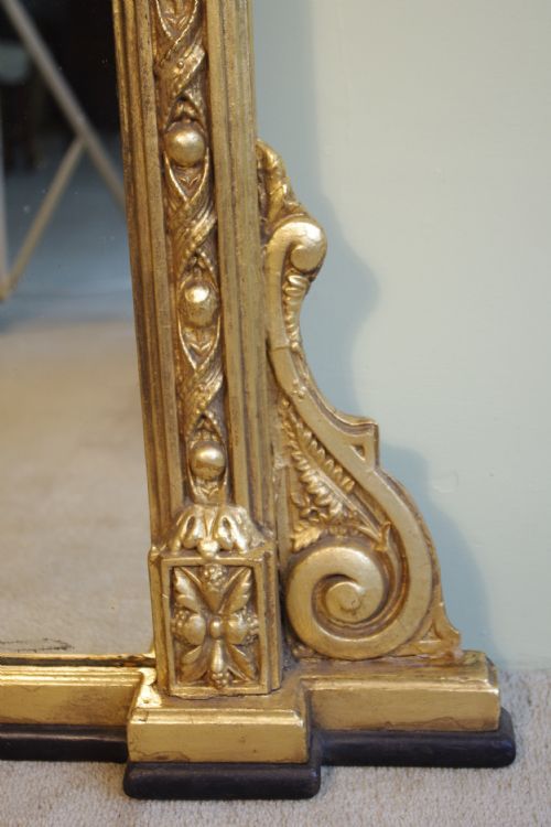 ENGLISH GILT OVERMANTLE - ADDITIONAL PHOTO 6