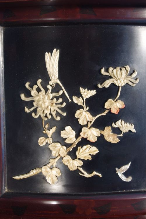 JAPANESE LACQUER CORNER WHATNOT - ADDITIONAL PHOTO 11