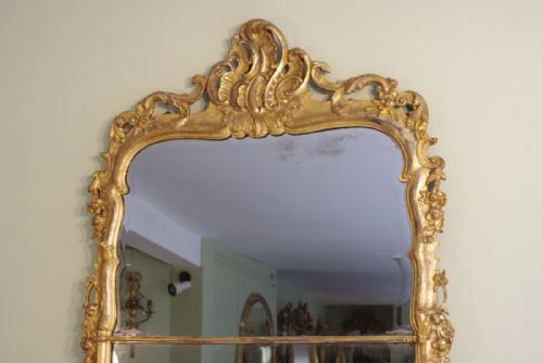 19TH CENTURY ENGLISH GILT PIER MIRROR - ADDITIONAL PHOTO 10