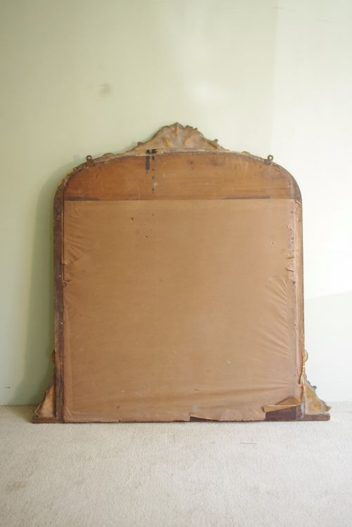 VICTORIAN GILT ARCH TOP OVERMANTLE - ADDITIONAL PHOTO 10