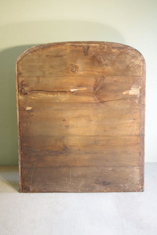 LARGE VICTORIAN EBONISED AND PARCELGILT ARCH TOP OVERMANTLE - ADDITIONAL PHOTO 11