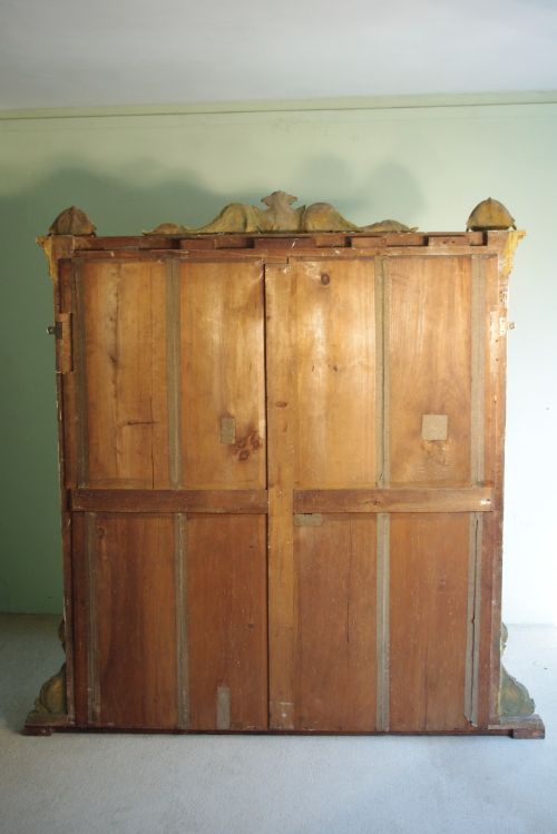 LARGE 19TH CENTURY ENGLISH GILT OVERMANTLE - ADDITIONAL PHOTO 10