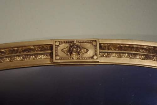 LARGE 19TH CENTURY ENGLISH GILT OVERMANTLE - ADDITIONAL PHOTO 6