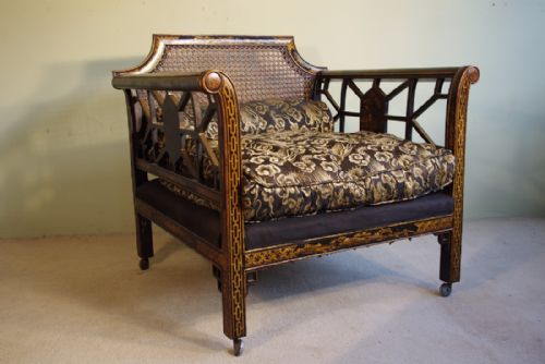 CHINOISERIE ARMCHAIR - ADDITIONAL PHOTO 1