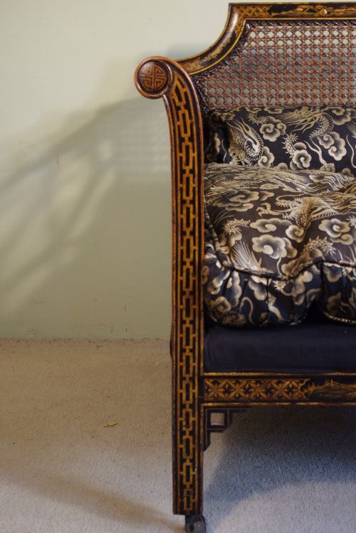 CHINOISERIE ARMCHAIR - ADDITIONAL PHOTO 5