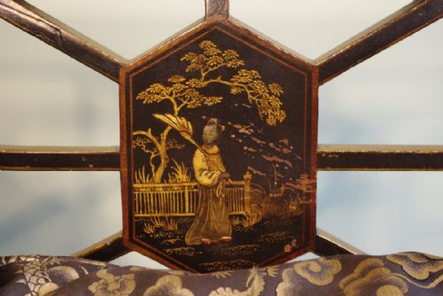 CHINOISERIE ARMCHAIR - ADDITIONAL PHOTO 7
