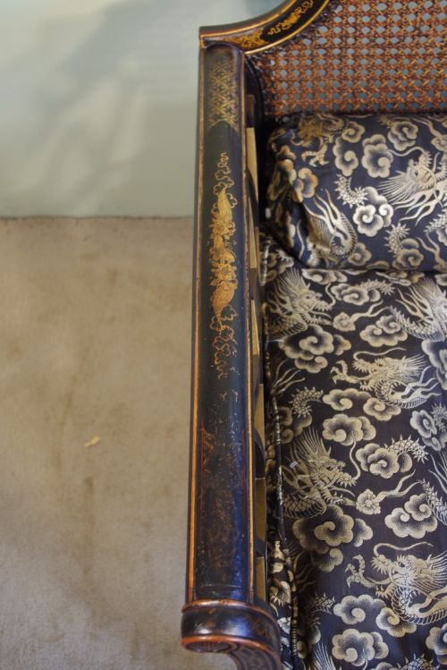 CHINOISERIE ARMCHAIR - ADDITIONAL PHOTO 9