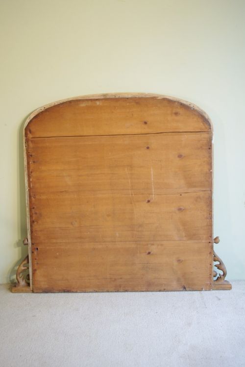 19TH CENTURY ENGLISH GILT ARCH TOP OVERMANTLE - ADDITIONAL PHOTO 9