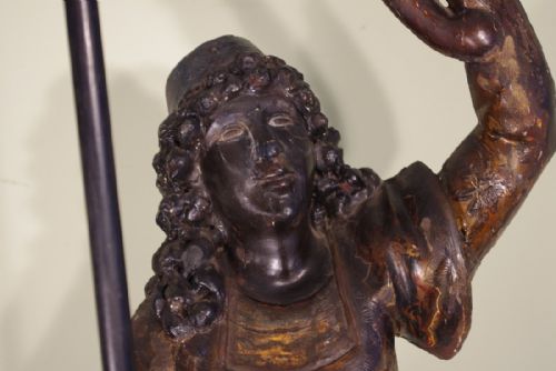 18TH CENTURY VENETIAN GONDOLIER BLACKAMOOR - ADDITIONAL PHOTO 6