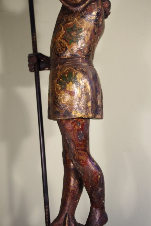 18TH CENTURY VENETIAN GONDOLIER BLACKAMOOR - ADDITIONAL PHOTO 7