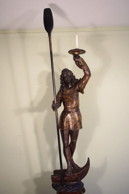 18TH CENTURY VENETIAN GONDOLIER BLACKAMOOR - ADDITIONAL PHOTO 14