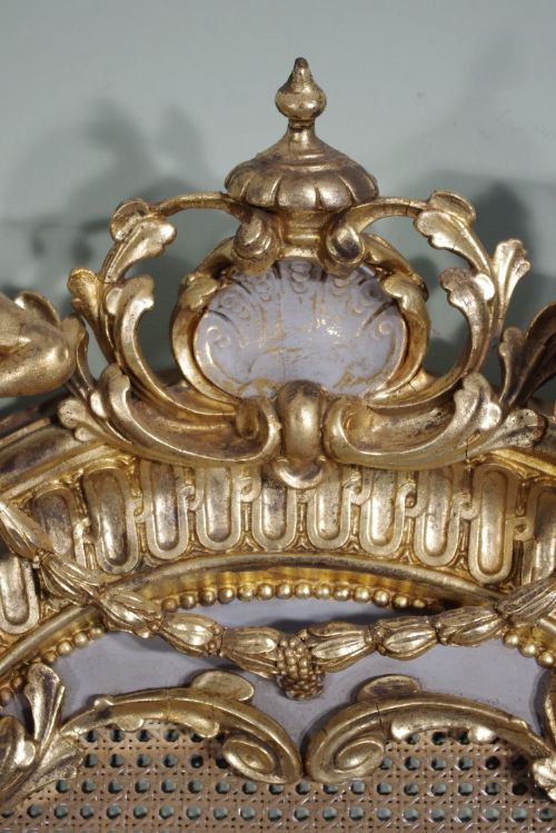 PAINTED AND PARCELGILT HEADBOARDBED - ADDITIONAL PHOTO 8