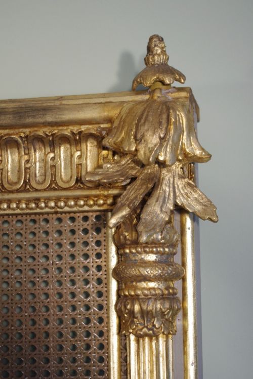 PAINTED AND PARCELGILT HEADBOARDBED - ADDITIONAL PHOTO 9