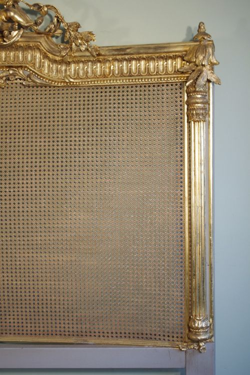 PAINTED AND PARCELGILT HEADBOARDBED - ADDITIONAL PHOTO 10