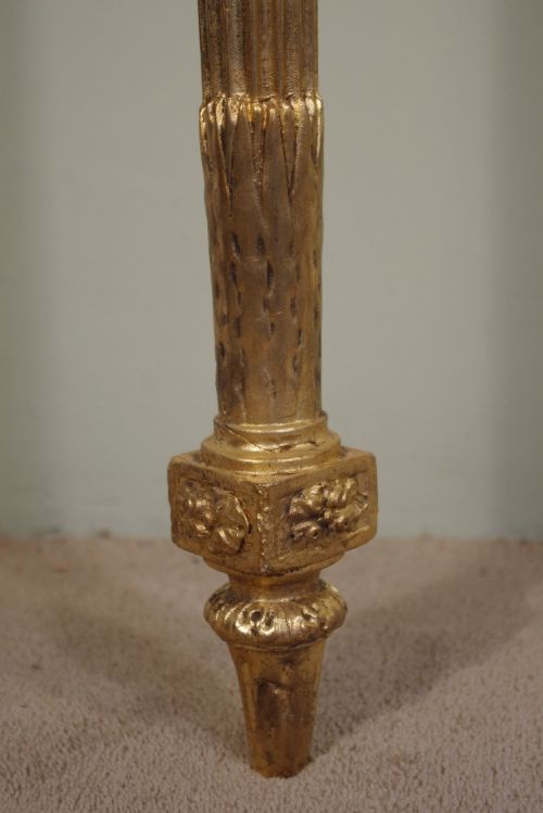 ENGLISH GILT CONSOLE TABLE - ADDITIONAL PHOTO 6