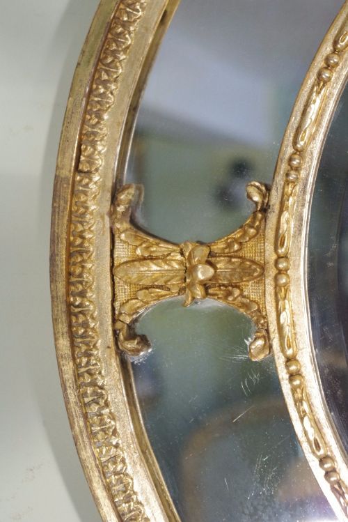 EDWARDIAN GILT MARGINAL OVERMANTLE MIRROR - ADDITIONAL PHOTO 4