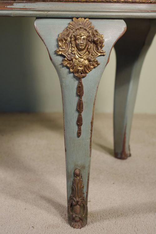 PAINTED AND GILT METAL MOUNTED JARDINIEREWINE COOLER - ADDITIONAL PHOTO 6