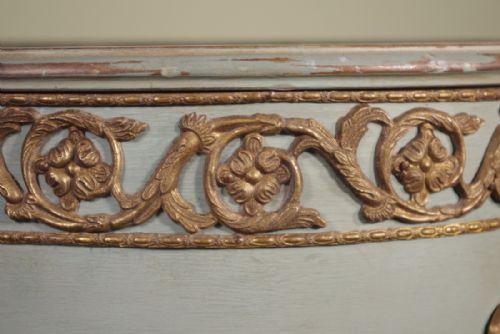 PAINTED AND GILT METAL MOUNTED JARDINIEREWINE COOLER - ADDITIONAL PHOTO 8