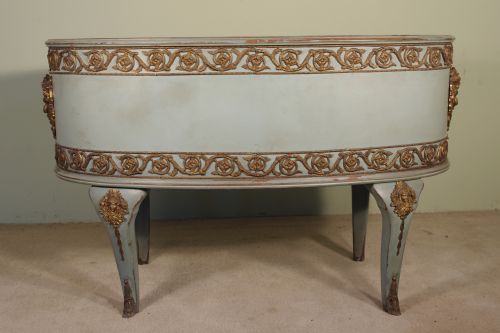 PAINTED AND GILT METAL MOUNTED JARDINIEREWINE COOLER - ADDITIONAL PHOTO 2