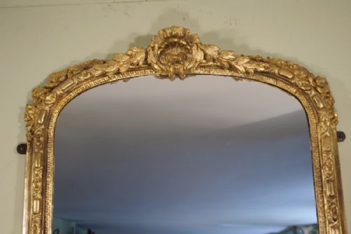 VICTORIAN GILT PIER MIRROR - ADDITIONAL PHOTO 1