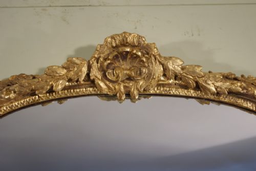 VICTORIAN GILT PIER MIRROR - ADDITIONAL PHOTO 5