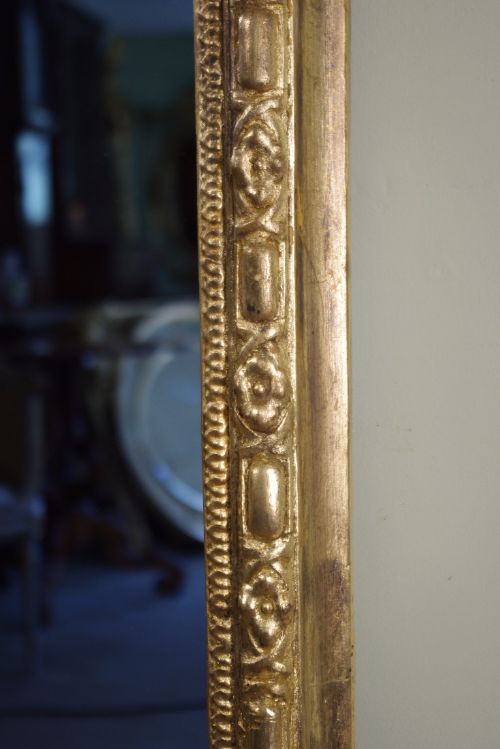 VICTORIAN GILT PIER MIRROR - ADDITIONAL PHOTO 8