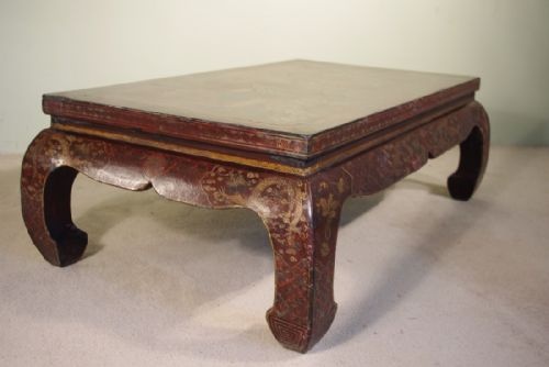 CHINESE LACQUER OPIUMCOFFEE TABLE - ADDITIONAL PHOTO 6