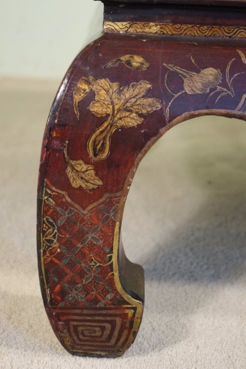 CHINESE LACQUER OPIUMCOFFEE TABLE - ADDITIONAL PHOTO 8