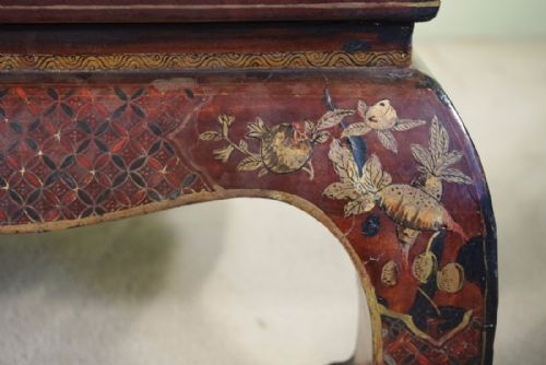 CHINESE LACQUER OPIUMCOFFEE TABLE - ADDITIONAL PHOTO 9