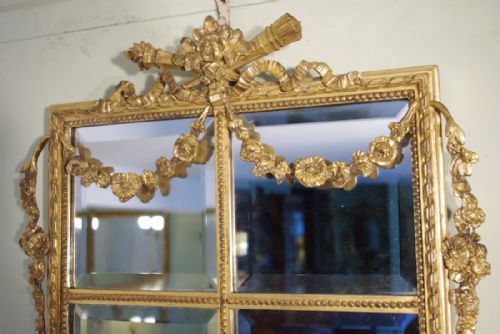 ENGLISH VICTORIAN GILT PIER MIRROR - ADDITIONAL PHOTO 2