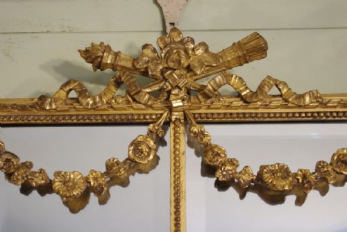 ENGLISH VICTORIAN GILT PIER MIRROR - ADDITIONAL PHOTO 3