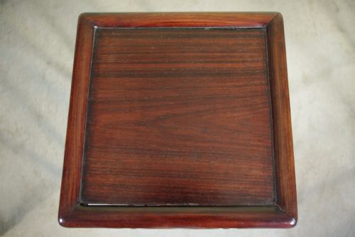 NEST OF CHINESE HARDWOOD TABLES - ADDITIONAL PHOTO 11