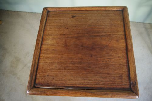 NEST OF CHINESE HARDWOOD TABLES - ADDITIONAL PHOTO 12