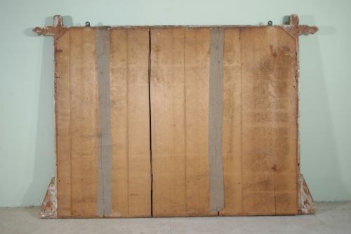 GILT ARTS AND CRAFTS LARGE OVERMANTLE MIRROR - ADDITIONAL PHOTO 7