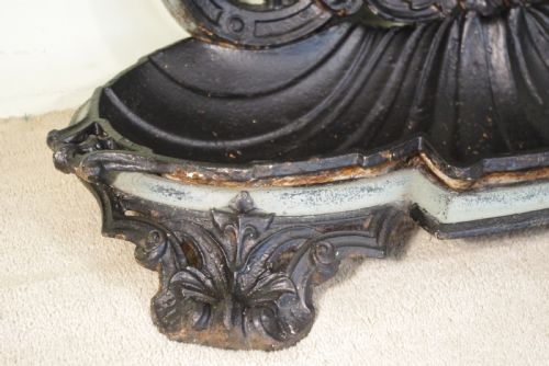 ART NOUVEAU CAST IRON HALL STAND - ADDITIONAL PHOTO 12