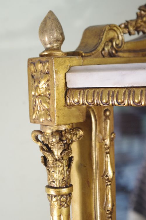 19TH CENTURY GILT CORNER WHATNOTDISPLAY STAND - ADDITIONAL PHOTO 7